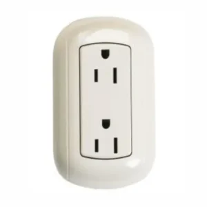 Tomacorriente Americano Dúplex 2P+T 15A 250V Marfil Bticino P38