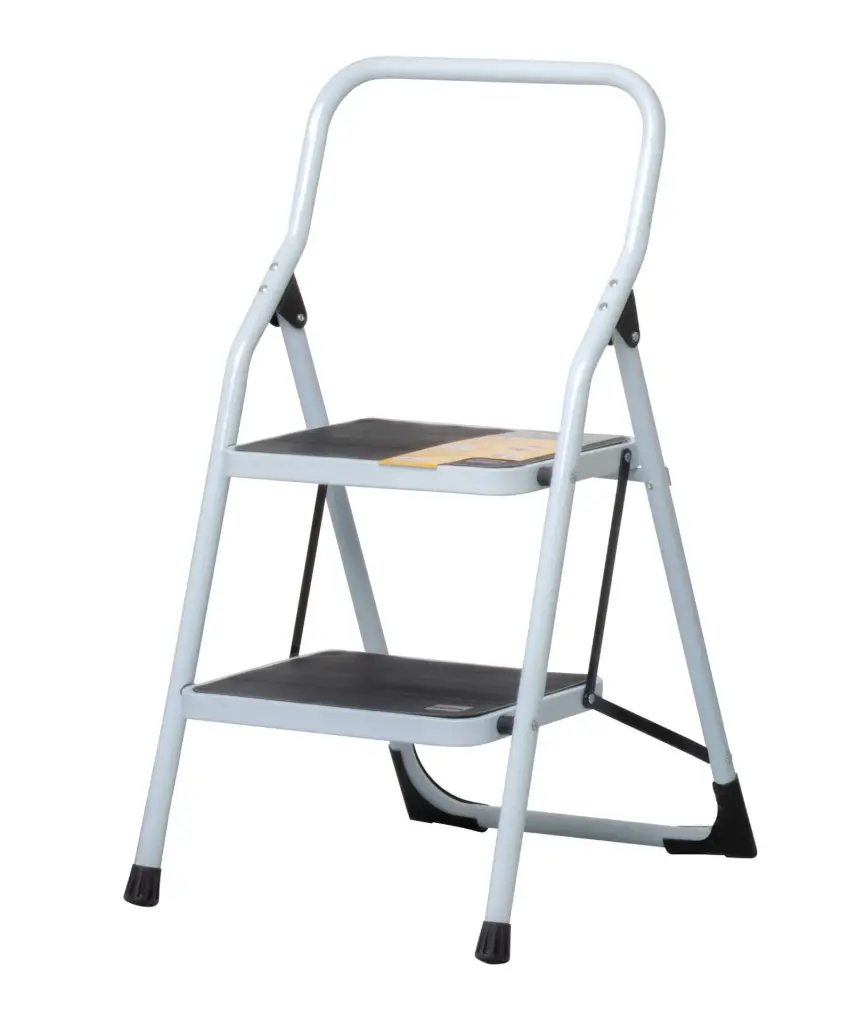 Escalerilla Tubular Plegable 2 Peldaños Pretul ESTU-2P