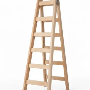 Escalera de Madera de 6 Pasos