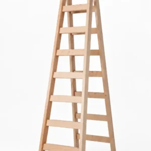 Escalera de Madera de 8 Pasos