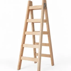 Escalera de Madera de 5 Pasos