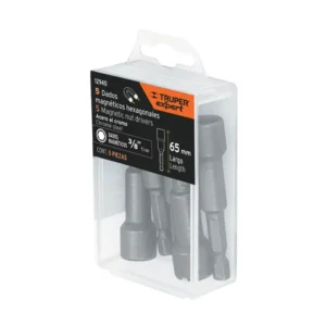 Estuche con 5 Dados Magnéticos Expert 3/8 pulgadas x 2 1/2 pulgadas PUDE-9027 Código 12940