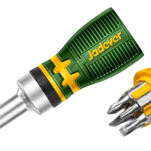 Juego de Destornillador Ratchet Corto 8 en 1 Jadever JDSS8608