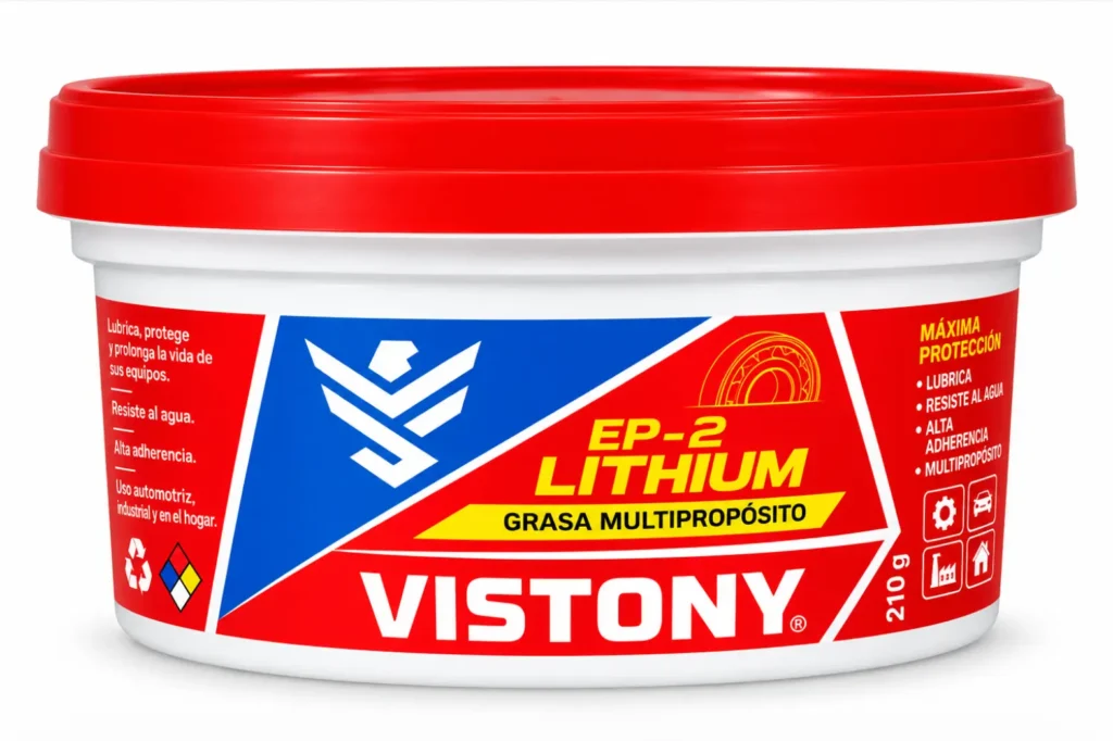 Grasa Multipropósito EP-2 Lithium Vistony 210 g (copia)