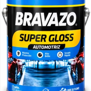 Esmalte Super Gloss Automotriz Bravazo 1 galón