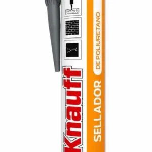 Sellador Adhesivo de Poliuretano Knauff 310 ml Alta Resistencia Gris