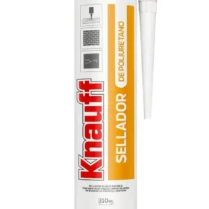 Silicona Sellador de Poliuretano Blanco Knauff 310 ml