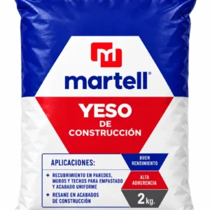 Yeso de Construcción Martell 2 kg