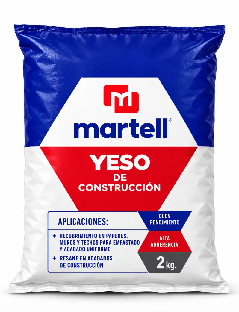 Yeso de Construcción Martell 2 kg