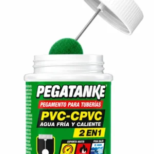 Pegamento para Tuberías PVC y CPVC Pegatanke 2 en 1 80 ml