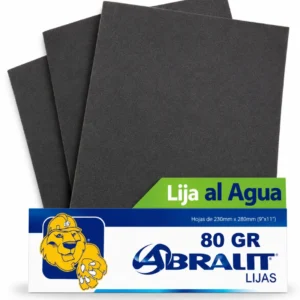 Lija al Agua Abralit Grano 80