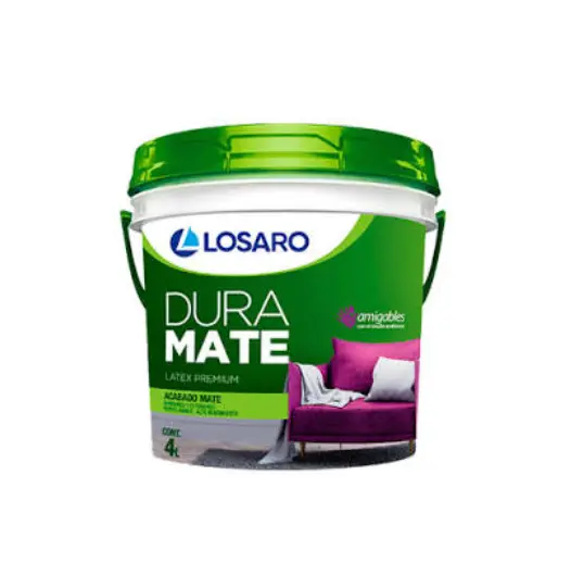 Pintura Látex Dura Mate Losaro 4 litros