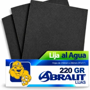 Lija al Agua Abralit Grano 220