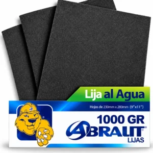 Lija al Agua Abralit Grano 1000