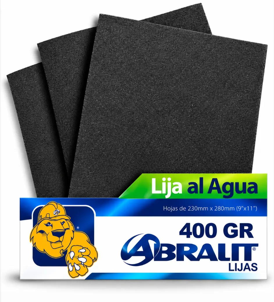 Lija al Agua Abralit Grano 400