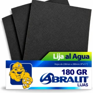 Lija al Agua Abralit Grano 180