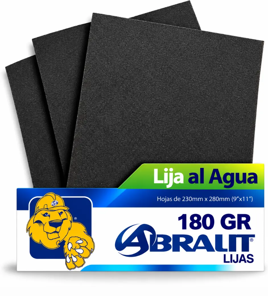 Lija al Agua Abralit Grano 180