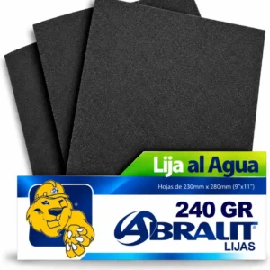 Lija al Agua Abralit Grano 240