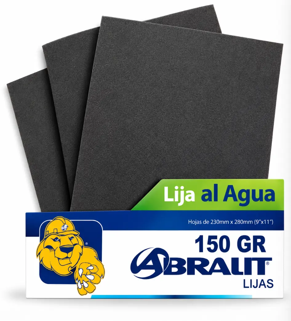Lija al Agua Abralit Grano 150