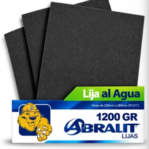 Lija al Agua Abralit Grano 1200