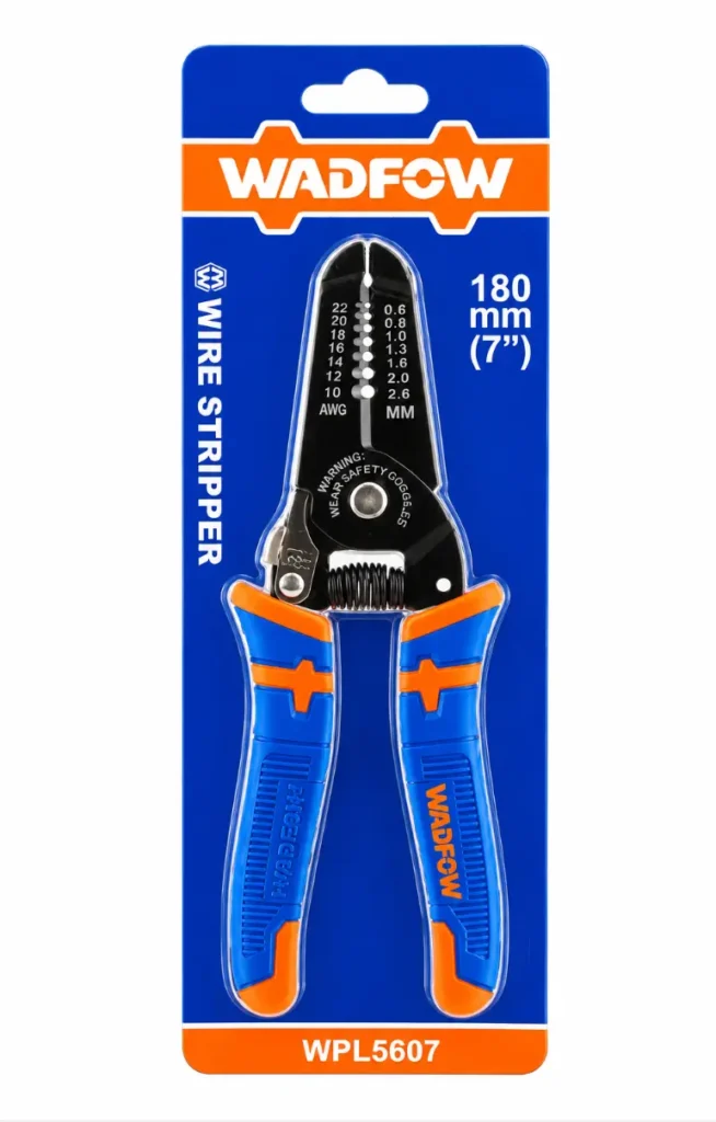 Pinza Wadfow WPL5607 Pela Cables 7 pulgadas 180 mm