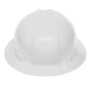 Casco de Seguridad de Ala Ancha Blanco Truper CAS-BX con Ajuste de Matraca