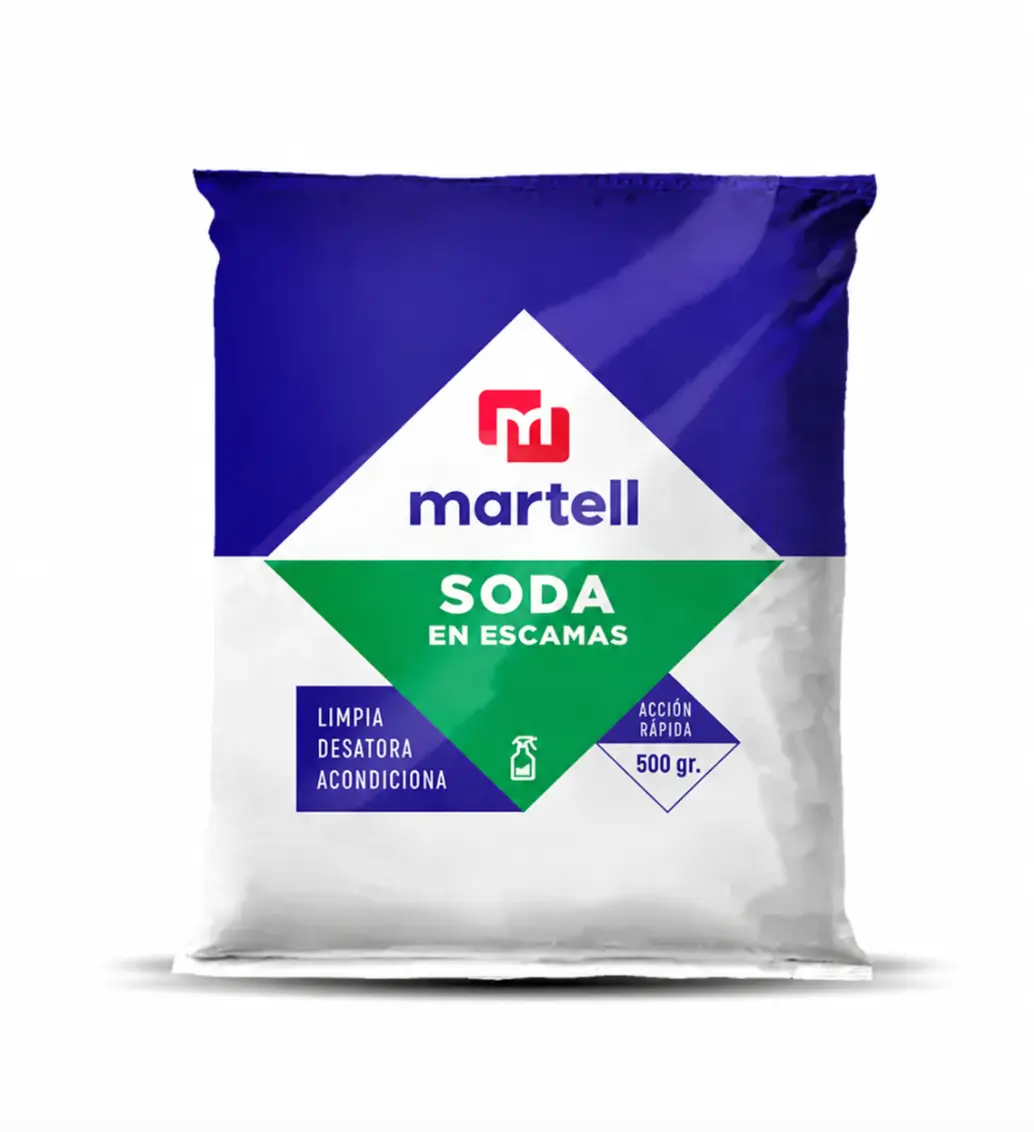 Soda en Escamas Martell 500 gramos