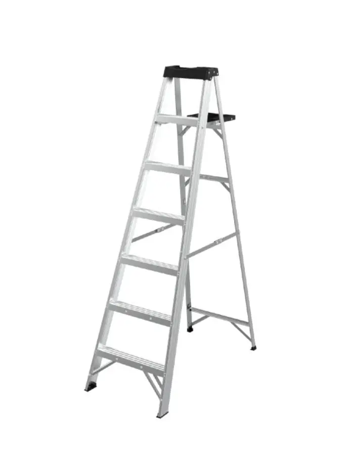Escalera de 6 pasos de Aluminio Tipo Tijera