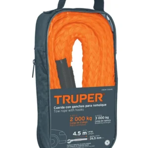 Cuerda para Remolque Truper con Ganchos de 27 mm x 4.5 m Código 18346 (copia)