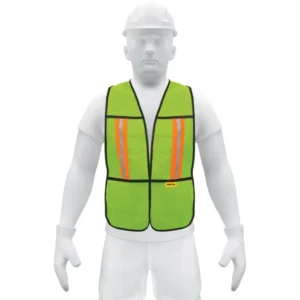Chaleco de Seguridad Amarillo con Cintas Reflejantes Pretul