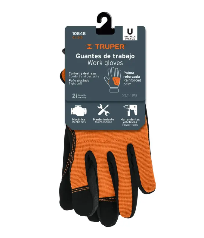 Guantes de Neopreno para Manejo de Químicos Truper Talla Grande