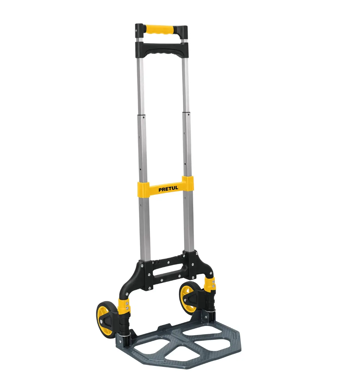 Diablo de carga plegable de aluminio y base acero 100 kg