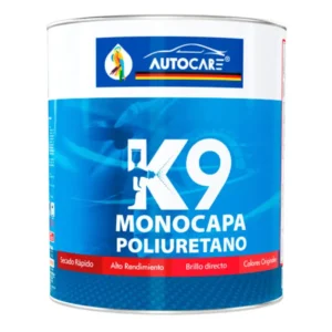 Pintura Autocare K9 Monocapa Poliuretano Automotriz 1 Galón