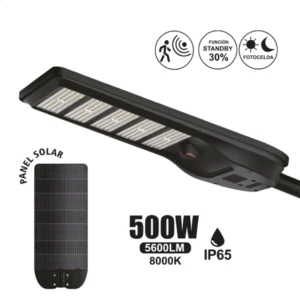 Pastoral LED Solar 500W con Sensor de Microondas Opalux OP-TRM500W (copia)